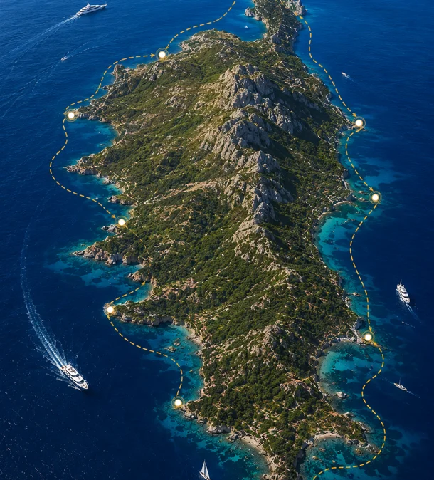 Mappa itinerario