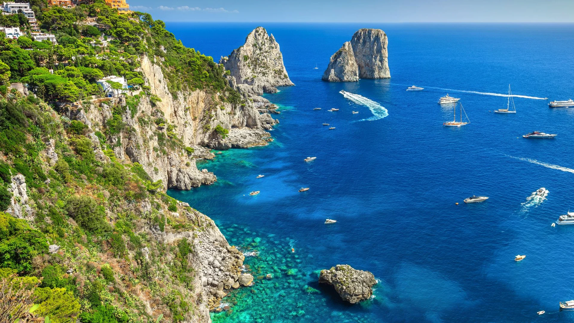 Capri e la Costiera — L’itinerario iconico del Mediterraneo.
