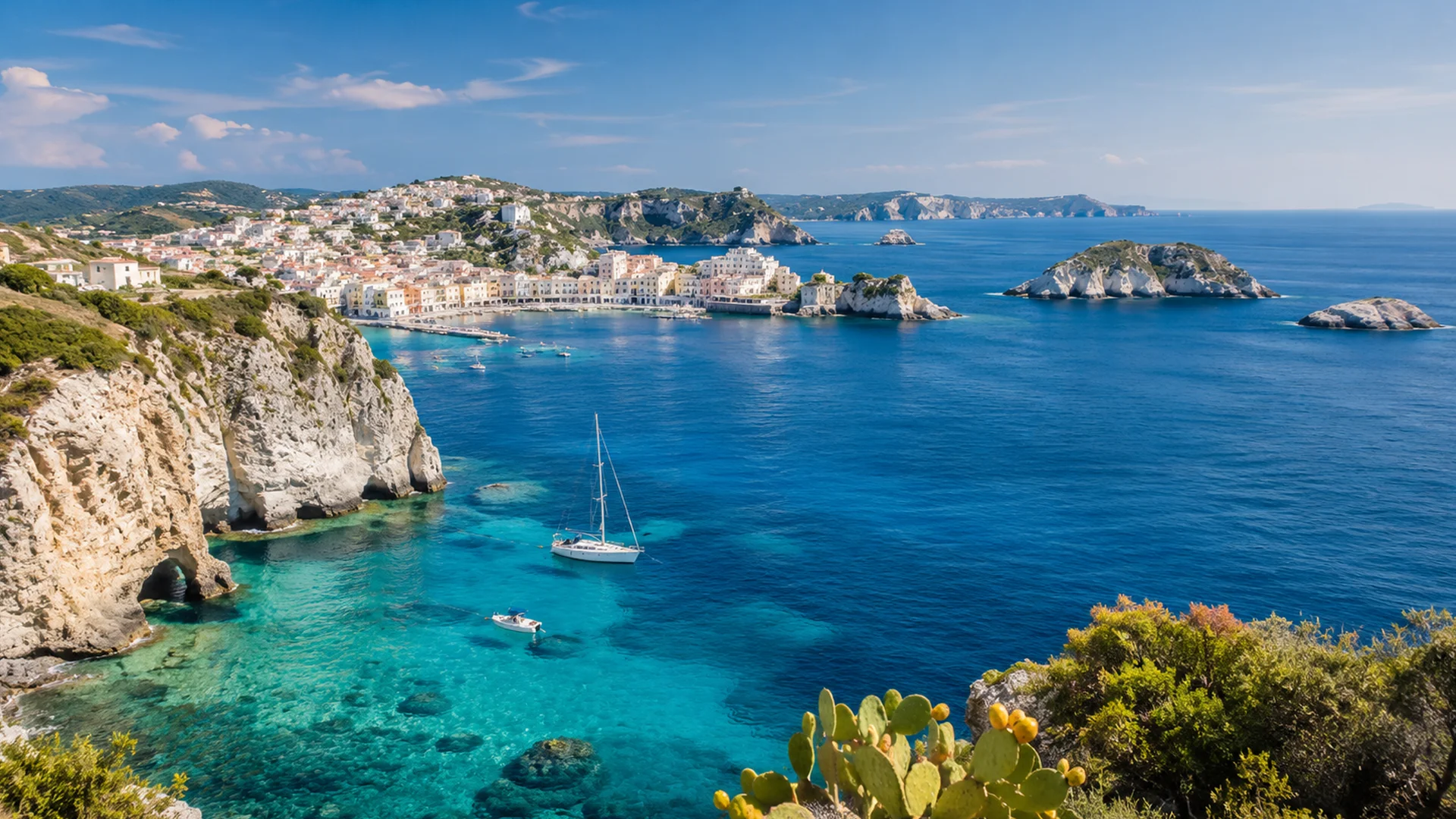 Ponza & Palmarola — Tre giorni di mare vero.